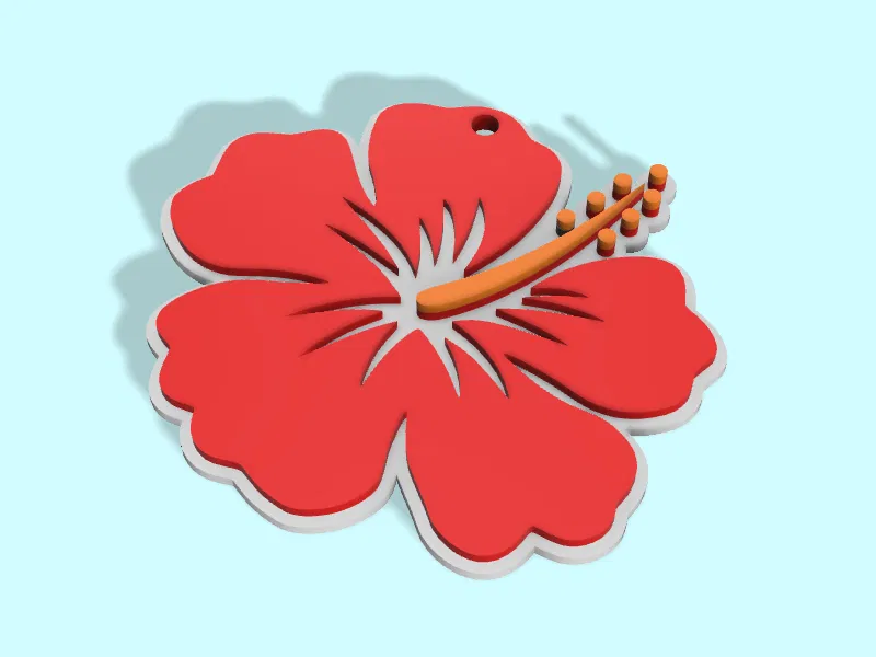 Bông Tai Hoa Hibiscus (Hibiscus Earring) - Image 1