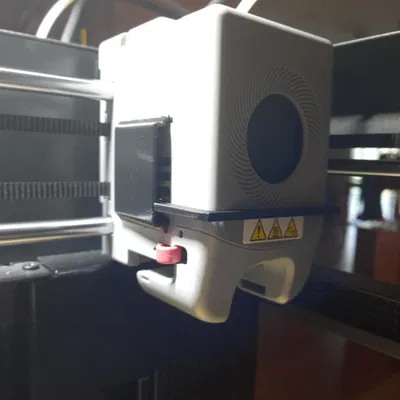 Ngàm giữ hot end kèm ống dẫn quạt (silencer) cho FlashForge Adventurer 5m (AD5M)