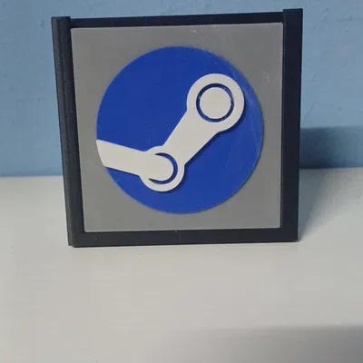 Tấm trang trí logo Steam (Steam Logo Deco plate)