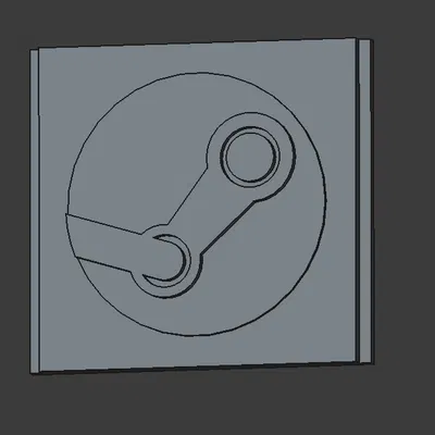 Tấm trang trí logo Steam (Steam Logo Deco plate)