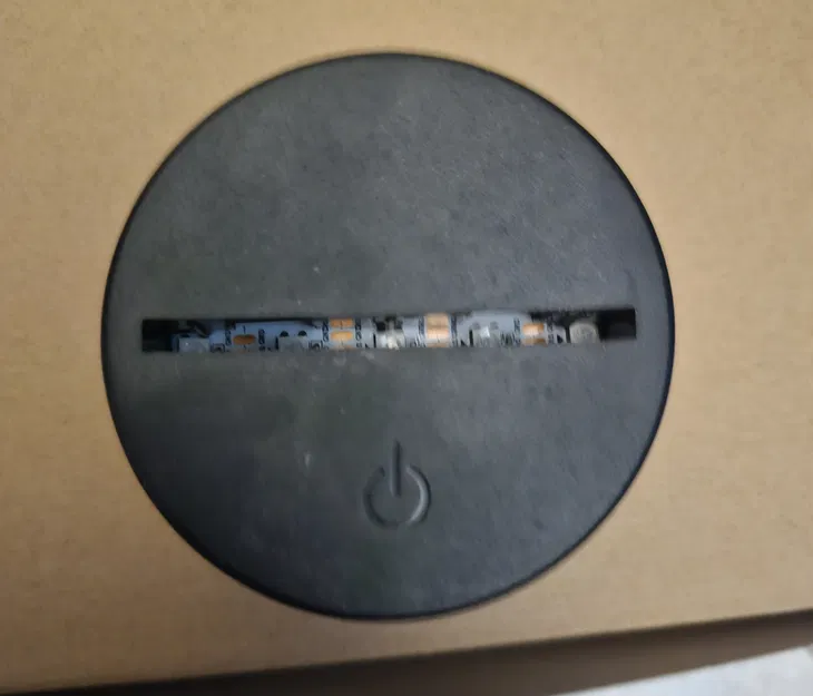 Đế LED cho acrylic/3d lamp dùng ESP32 D1 mini (LED base) - Image 3