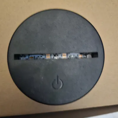 Đế LED cho acrylic/3d lamp dùng ESP32 D1 mini (LED base)