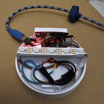 Đế LED cho acrylic/3d lamp dùng ESP32 D1 mini (LED base)