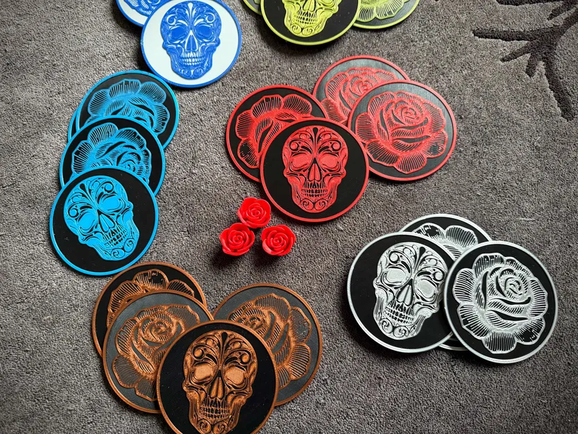 Game Skull and Roses (Bộ Print and Play) - Image 1