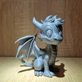 Rồng Con Dễ Thương (Cute Dragon) – Mẫu 3D In Một Khối - Thumbnail 2