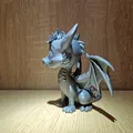 Rồng Con Dễ Thương (Cute Dragon) – Mẫu 3D In Một Khối - Thumbnail 4