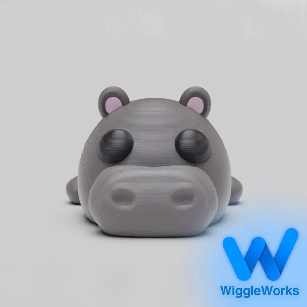 Hà Mã Flexi Khớp Nối (Đa Màu) – Flexi Articulated Hippo (Multicolor) - Image 3