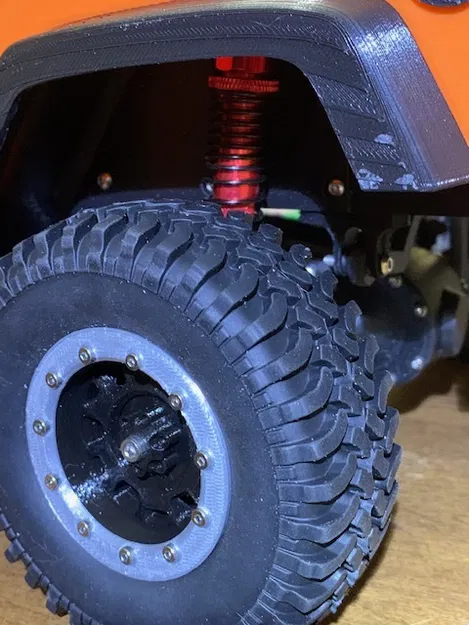 Bánh Crawler Tỷ Lệ 1:10 - Phong Cách Toyota - Image 1