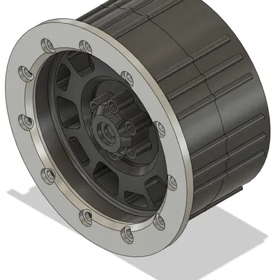 Bánh Crawler Tỷ Lệ 1:10 - Phong Cách Toyota