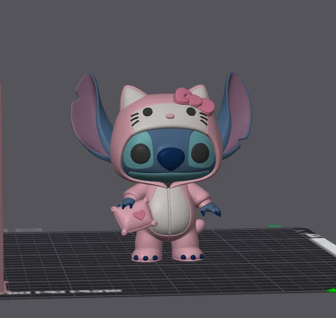 Stitch trong trang phục Hello Kitty - Image 2