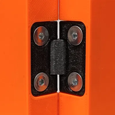 Bản lề âm đơn giản cho mặt bàn/tấm panel gập (Low-Profile)