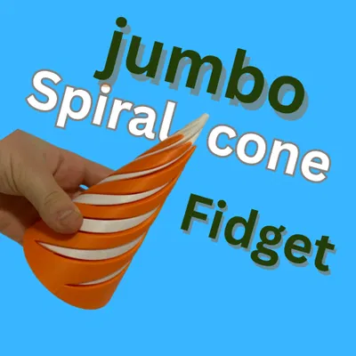 Jumbo Spiral Fidget Cone cỡ lớn