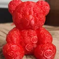Tượng Gấu Hoa Hồng – Mẫu Trang Trí In 3D (Bản Móc Khóa & Tiêu Chuẩn) - Thumbnail 4