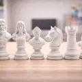Bộ Cờ Vua Staunton Cổ Điển (Classic Staunton Chess Set) - Thumbnail 1