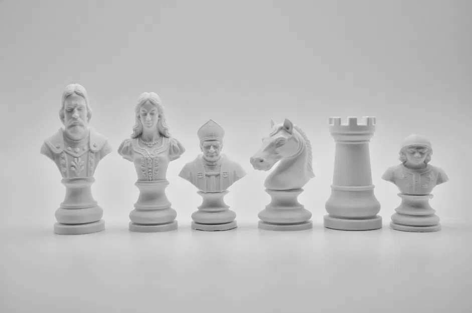 Bộ Cờ Vua Staunton Cổ Điển (Classic Staunton Chess Set) - Image 2