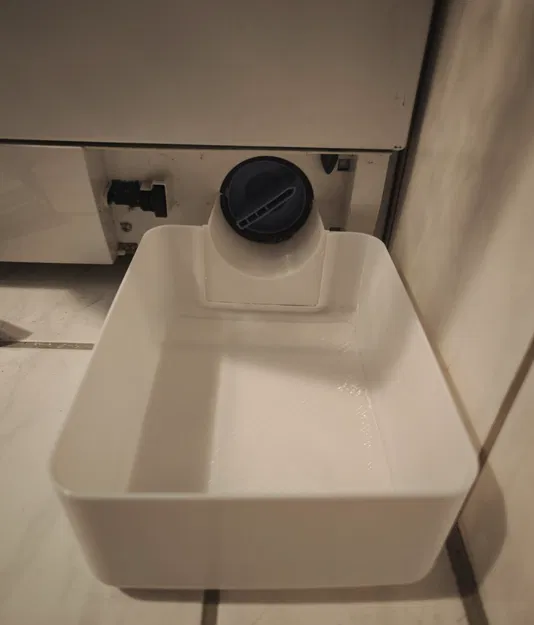 Xô xả nước máy giặt BOSCH ~35 mm chiều cao - Image 1