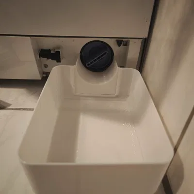 Xô xả nước máy giặt BOSCH ~35 mm chiều cao