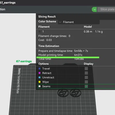 Bông tai 67 – Earrings for Fun