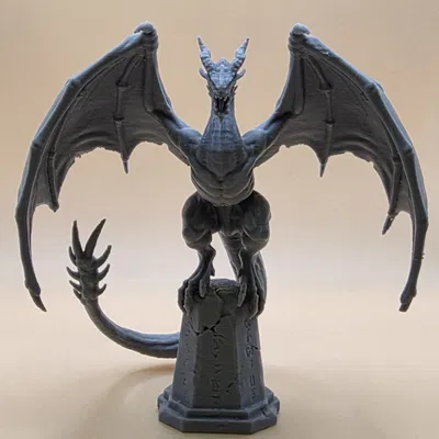 Demonický Drak Strážce – Figurine Rồng Canh Gác Quỷ Dữ