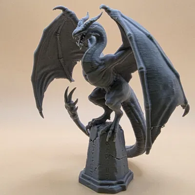 Demonický Drak Strážce – Figurine Rồng Canh Gác Quỷ Dữ