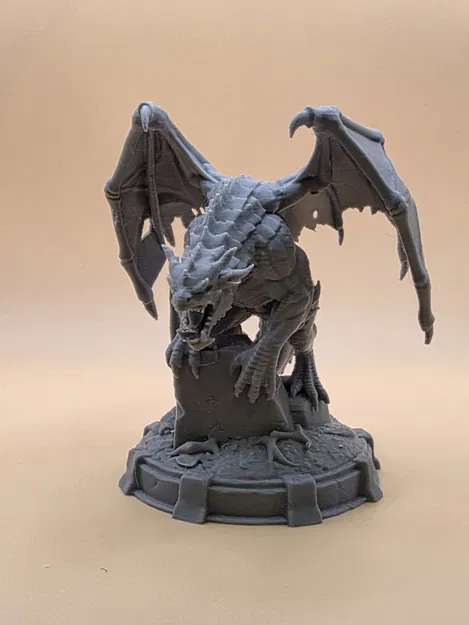 Bazilišek ze Zaklínače – Mô hình figurine bazilišek chi tiết - Image 2