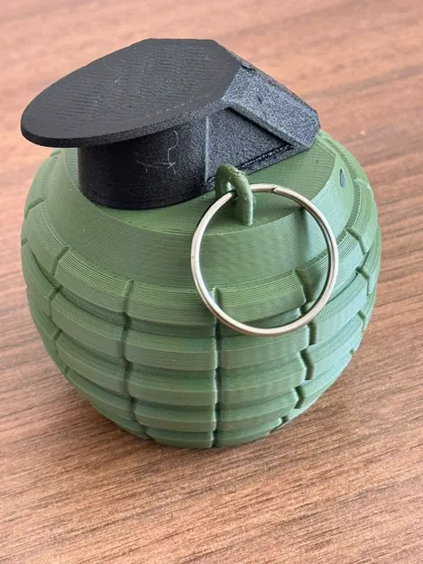 Ốp lựu đạn cho bật lửa Bic Mini (Bic Mini Lighter Grenade Case) - Image 3