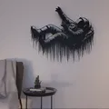 Tranh Treo Tường Phi Hành Gia (Astronaut Wall Art) - Thumbnail 1