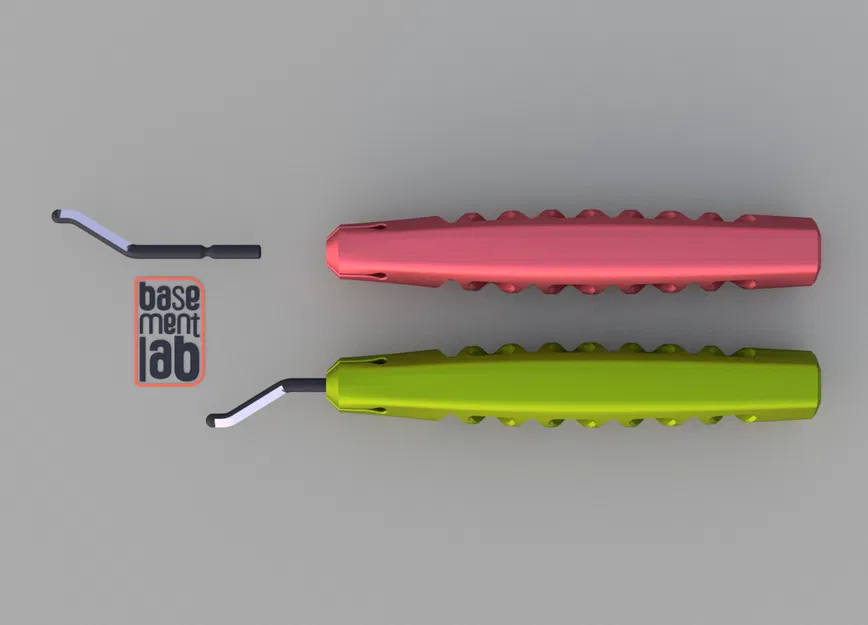 Tay cầm công thái học cho Deburring Tool (Deburrer) - Mini sbavatore NEW VERSION - Image 2