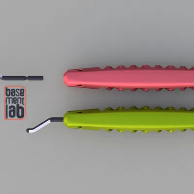 Tay cầm công thái học cho Deburring Tool (Deburrer) - Mini sbavatore NEW VERSION