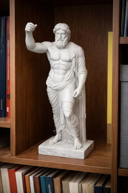 Tượng thần Zeus phong cách Hy Lạp - Image 1