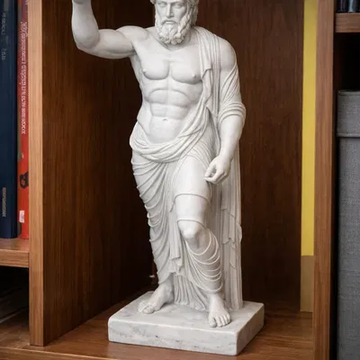 Tượng thần Zeus phong cách Hy Lạp
