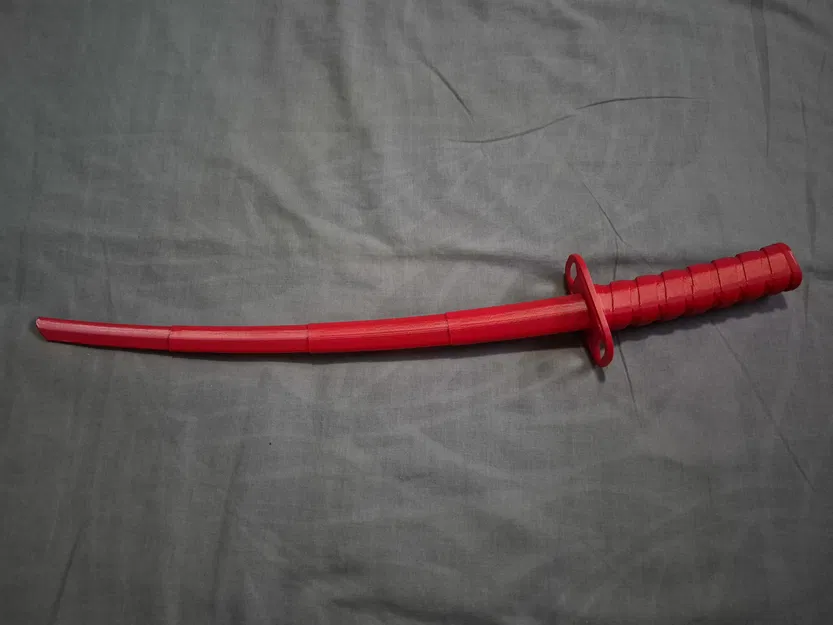 Katana Thu Gọn (Print in Place) – Collapsible Katana Sword - Image 3