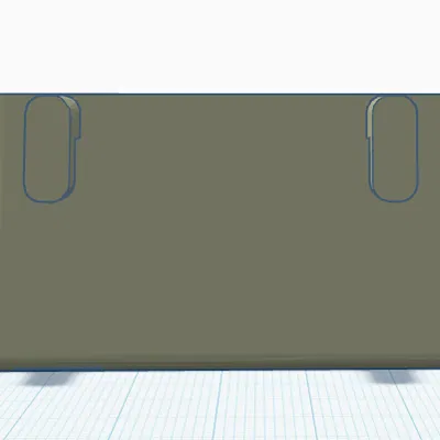 Giá đỡ remote RGB cho IKEA SKÅDIS (Skadis RGB Remote Holder)