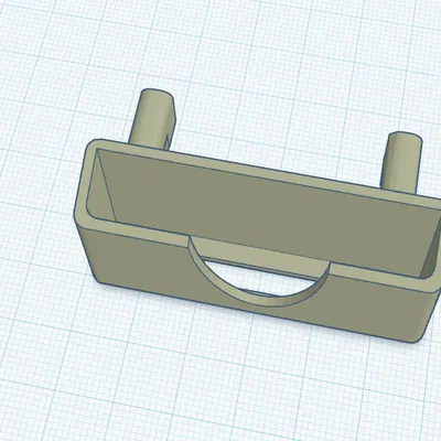 Giá đỡ remote RGB cho IKEA SKÅDIS (Skadis RGB Remote Holder)