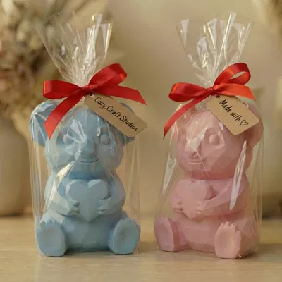 Koala Origami Ôm Tim – Quà Tặng Tình Yêu Hình Học