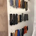 Kệ treo tường cho dao gấp (Pocket knife wall rack) - Thumbnail 2
