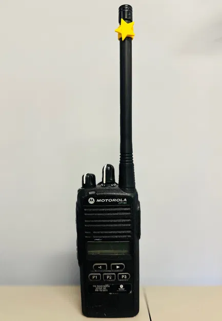 Charm ngôi sao cho bộ đàm Motorola - Image 1