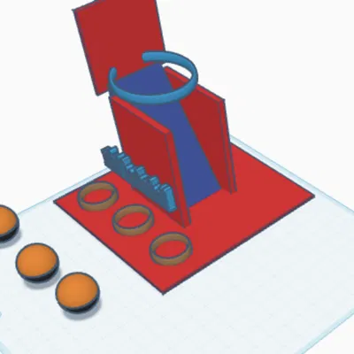 Vòng rổ mini (basketball hoop mini version)