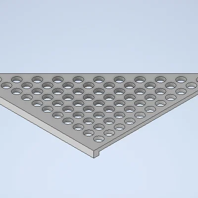 Thước tam giác góc vuông (Straight corner triangle)