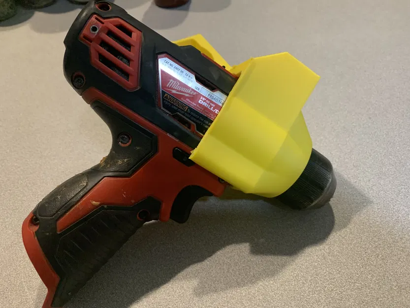 Ngàm gắn kệ cho Milwaukee M12 Drill & Impact (góc 45°) - Image 1