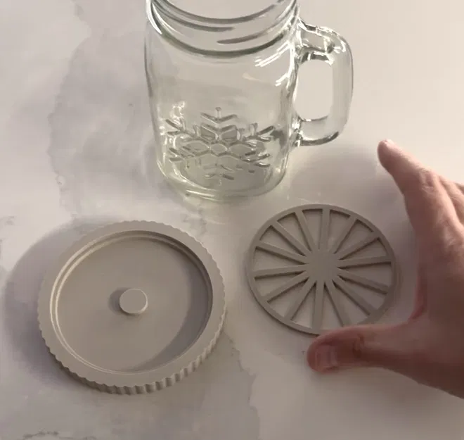 Đế lót phơi khô cho 1 mug (Single mug drying coaster) - Image 3