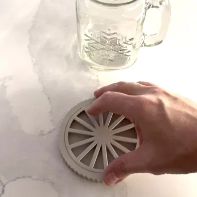 Đế lót phơi khô cho 1 mug (Single mug drying coaster)