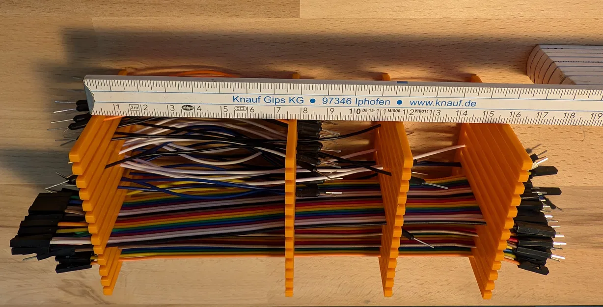 Giá giữ dây breadboard/jumper cable, tương thích Skadis - Image 2