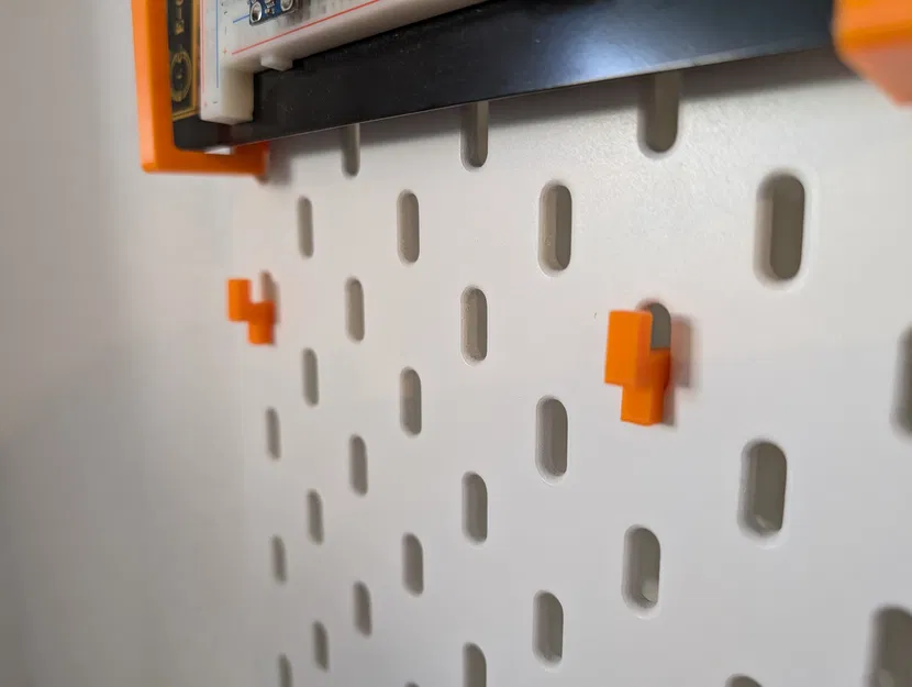 Giá giữ dây breadboard/jumper cable, tương thích Skadis - Image 4