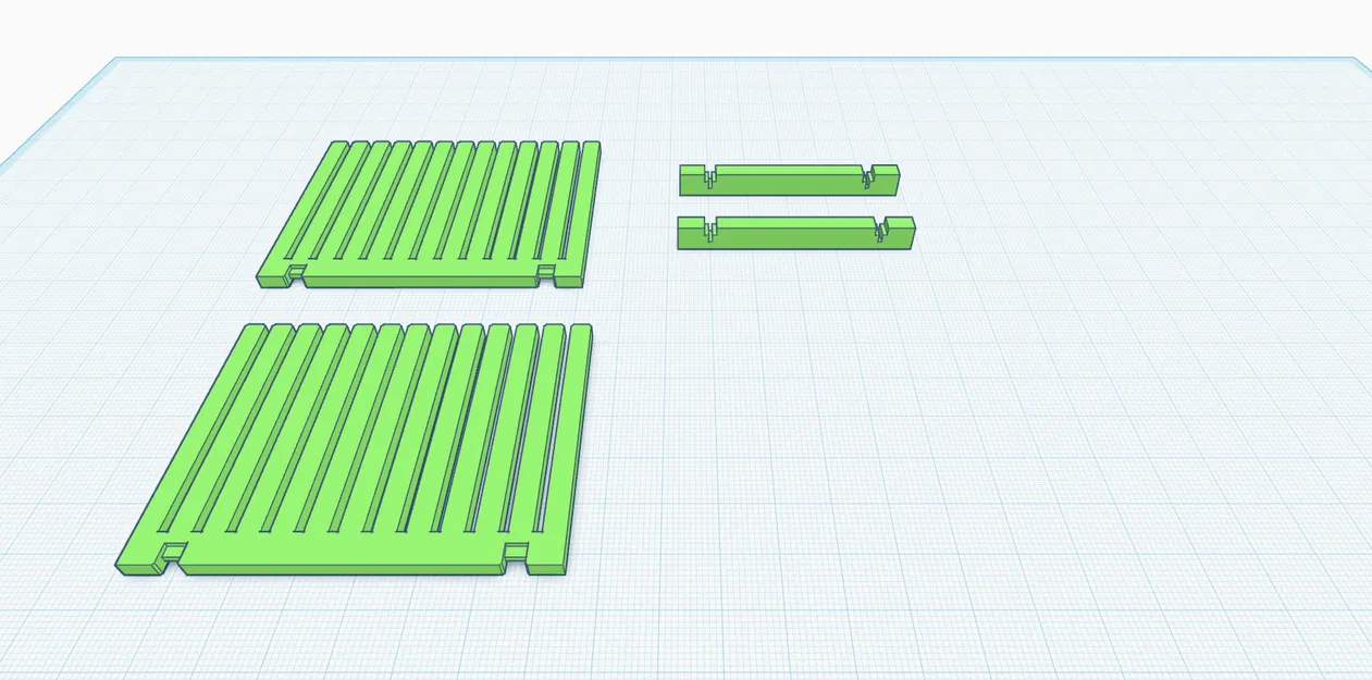 Bộ sắp xếp dây Jumper ngắn (11cm) - Short Jumper Cable Organizer - Image 1