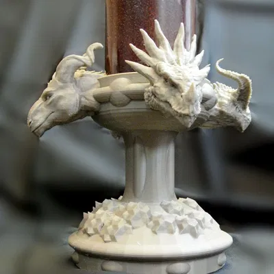 Chân nến 4 rồng (DND)