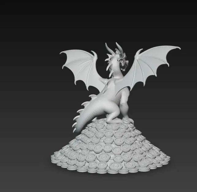 Rồng có cánh trên núi tiền vàng - Image 2