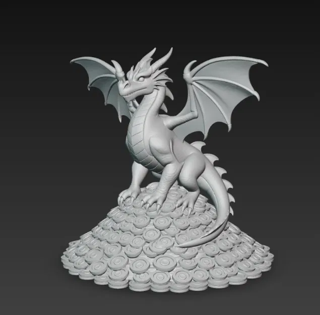 Rồng có cánh trên núi tiền vàng - Image 3