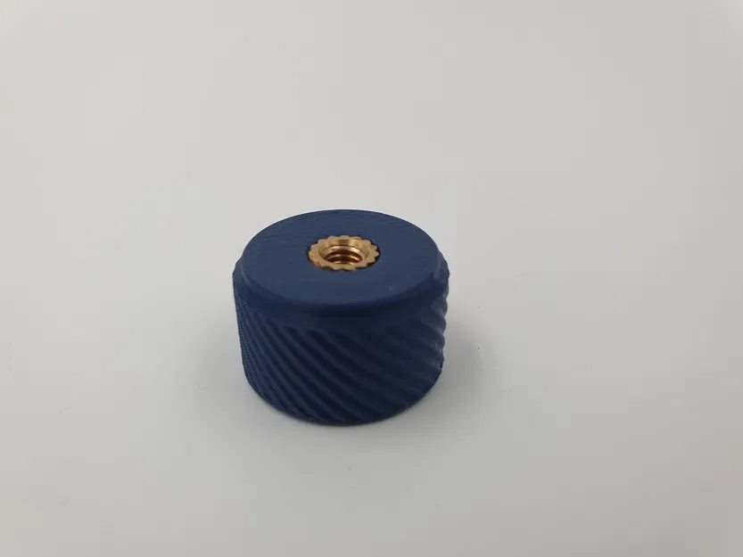 Vít vặn tay khía nhám (Knurled thumb screw) và đai ốc - Image 2