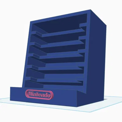 Kệ trưng bày băng NES cho game Nintendo Entertainment System